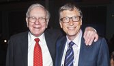 NEW YORK, NY - JUNE 03:  Warren Buffett (L) and Bill Gates attend the Forbes' 2015 Philanthropy Summit Awards Dinner on June 3, 2015 in New York City.  (Photo by Dimitrios Kambouris/Getty Images)