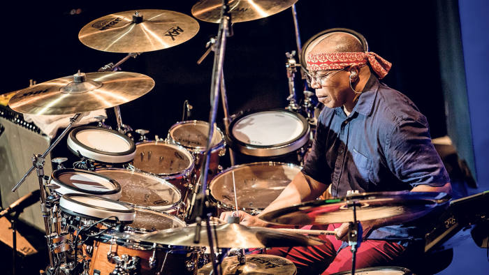 Billy Cobham in concert in Milan this year