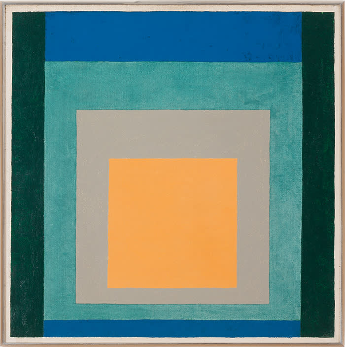 Josef Albers' 'Variation on Homage to the Square' (1958)