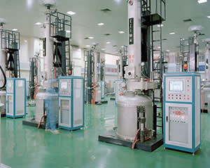 A workshop at the Jinglong plant in Ningjin, China 