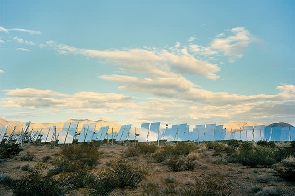 The Ivanpah plant in the Mojave desert