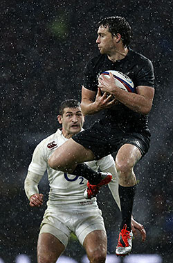 All Black Ben Smith against England in 2014