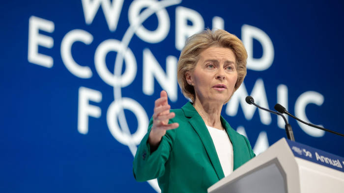 Davos 2020: Ursula von der Leyen warns China to price carbon or face tax | Financial Times