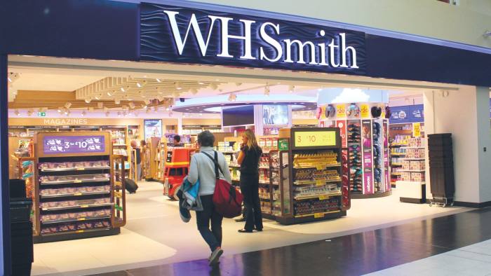 WH Smith agrees £155m deal for US airport chain InMotion | Financial Times