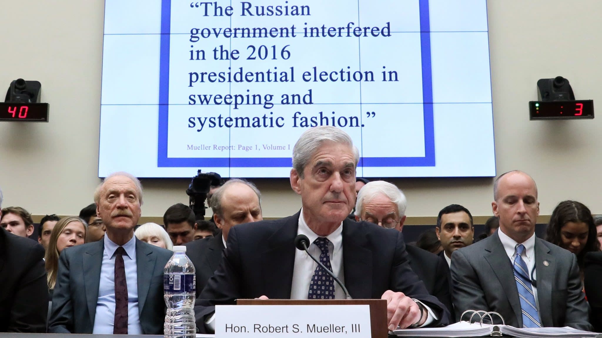 Image result for russian meddling mueller quote