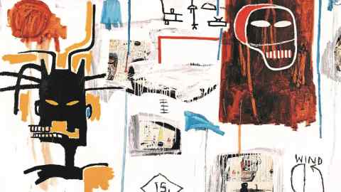 Lot 28 Jean-Michel Basquiat, Apex, 1986, est. available upon request