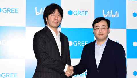 Gree hopes to cater to strong demand in China for Japanese anime and games through a tie-up with Bilibili. (Photo by Yoshino Sakurai)