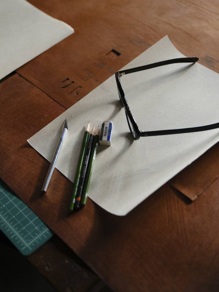 Nakamura's pencils and washi paper