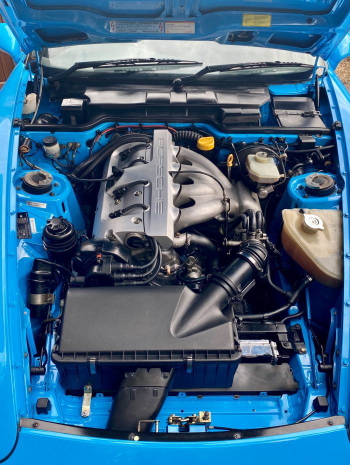 The three-litre engine in Mike Moore’s Porsche