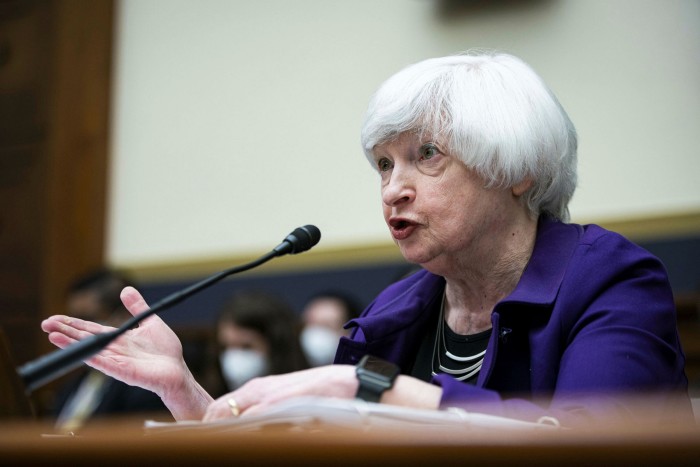 US Treasury secretary Janet Yellen faces a House committee meeting