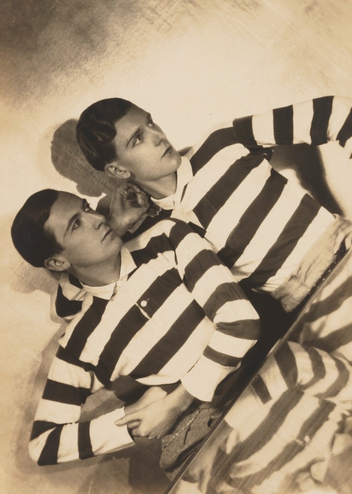 Cecil Beaton (left) and Stephen Tennant in 1927