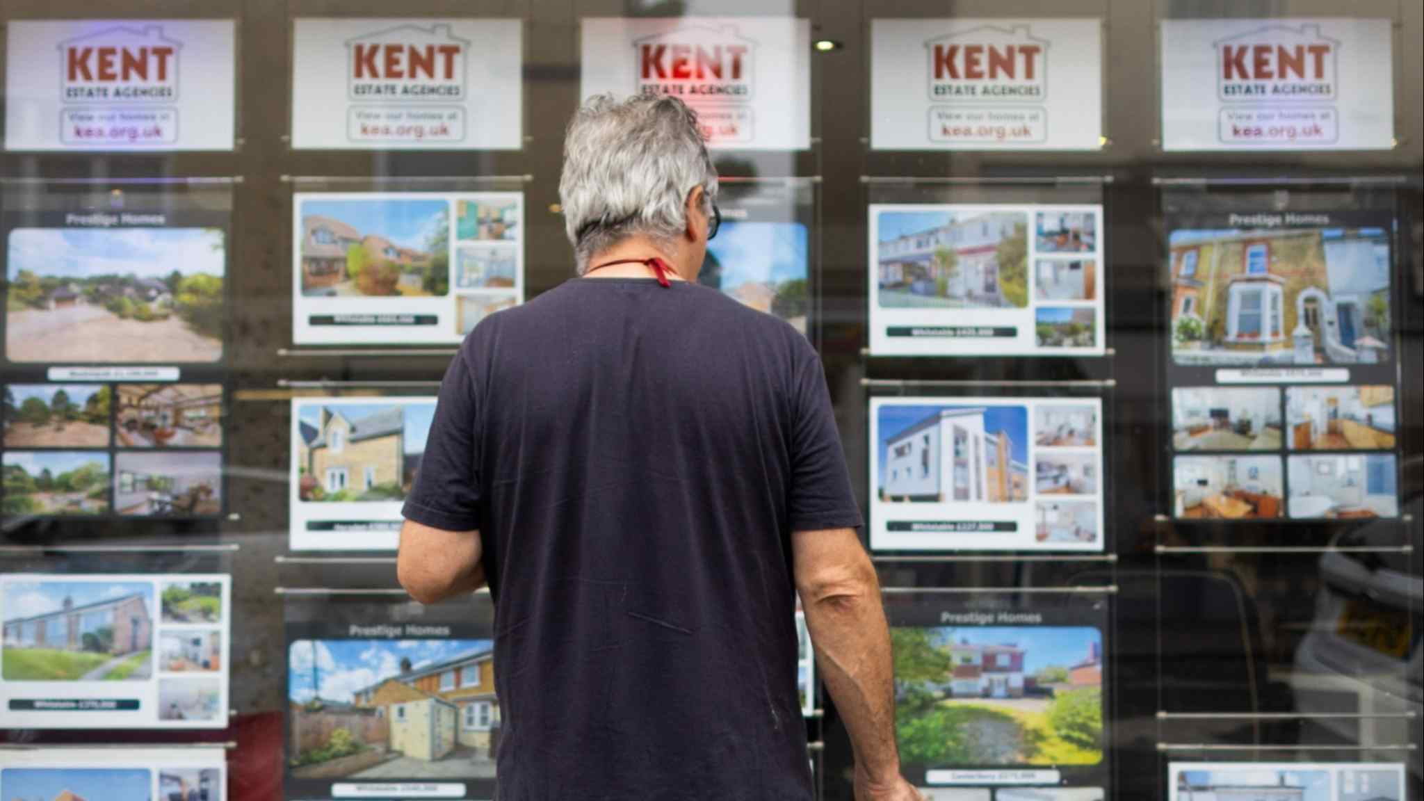 Live news: UK house prices fall for fifth consecutive month