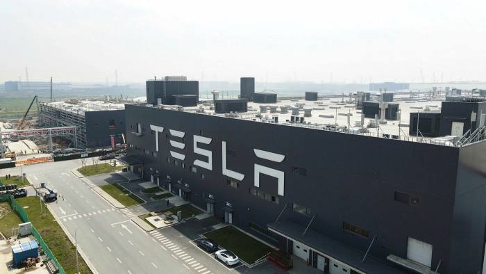 Tesla’s Gigafactory in Shanghai, China