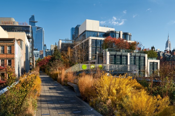 The High Line, New York, one of the most famous brownfield inspired gardens