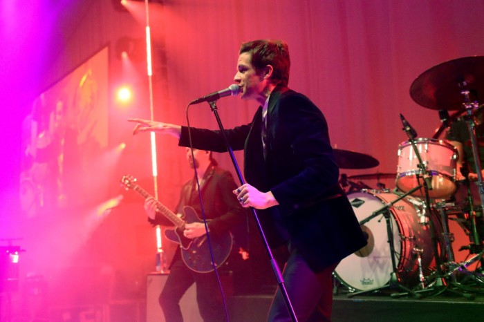 Brandon Flowers of The Killers performs onstage 