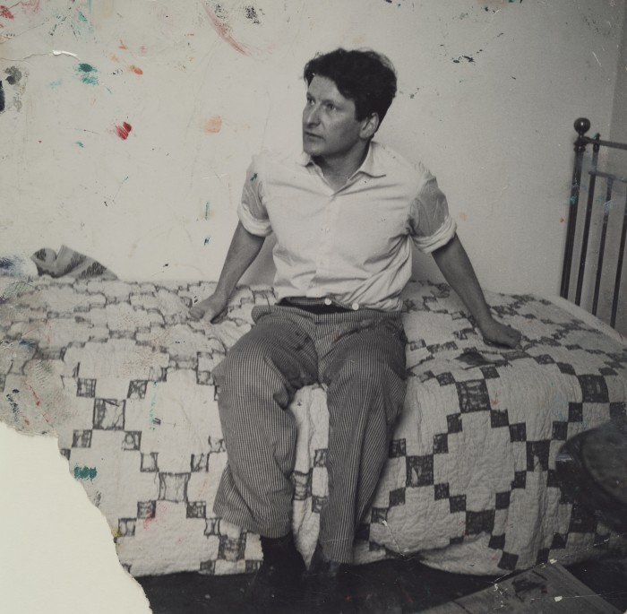 Lucian Freud on Bed (c1964), by John Deakin
