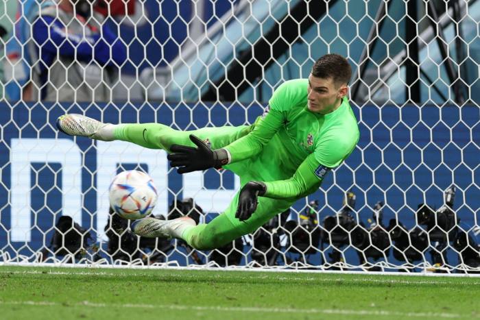 Dominik Livaković is now Croatia’s starting keeper and rescued the team against Brazil