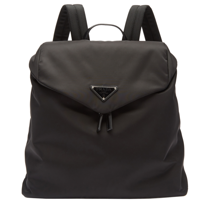 Prada re-nylon and leather backpack, £1,450