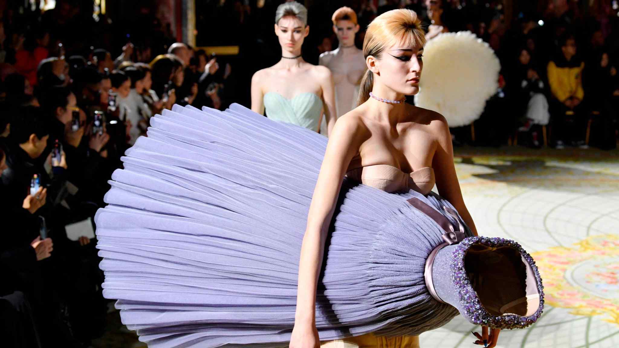 At haute couture, everything’s a circus