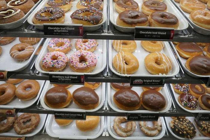 Krispy Kreme has followed nanny’s edict, offering all Americans vaccinated against Covid-19 free glazed doughnuts