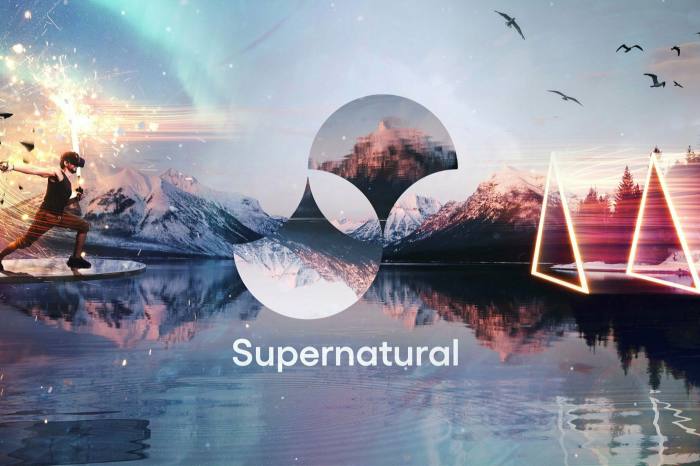 Advertisement for Supernatural app