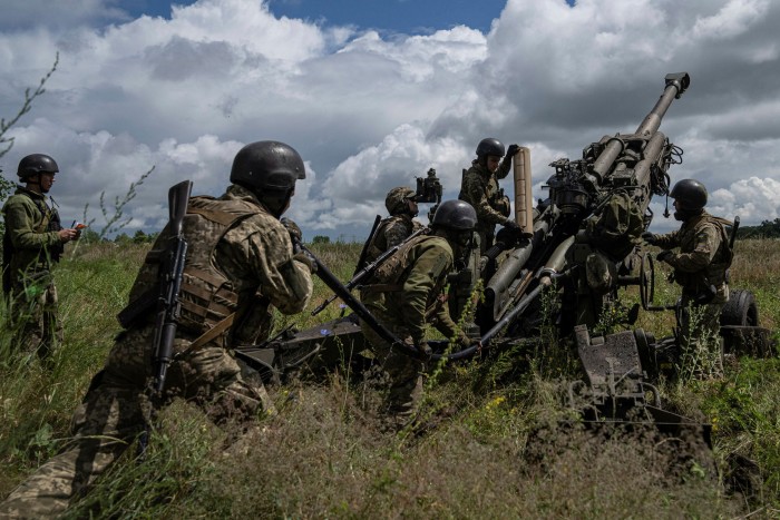 Ukrainian forces are deploying US-supplied weapons against Russian positions in the Kharkiv region