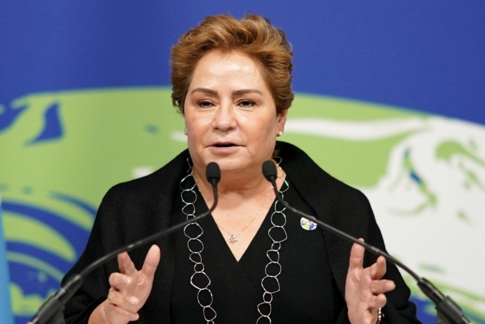 Patricia Espinosa speaking at COP26 in 2021