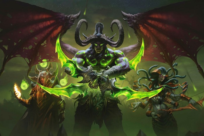 Image of character from World of Warcraft: Burning Crusade. By buying Activision Blizzard, Microsoft now has control of long-running franchises such as ‘World of Warcraft’ and ‘Call of Duty’