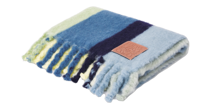 Loewe mohair and wool Stripe blanket, £ 825