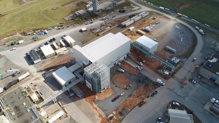 Livent’s expanded lithium hydroxide refinery in North Carolina