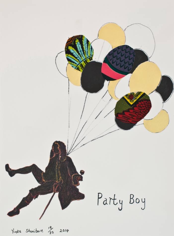 Party Boy by Yinka Shonibare, edition of 30, £1,250, artuk.org; 85 per cent of proceeds to the Foundling Museum