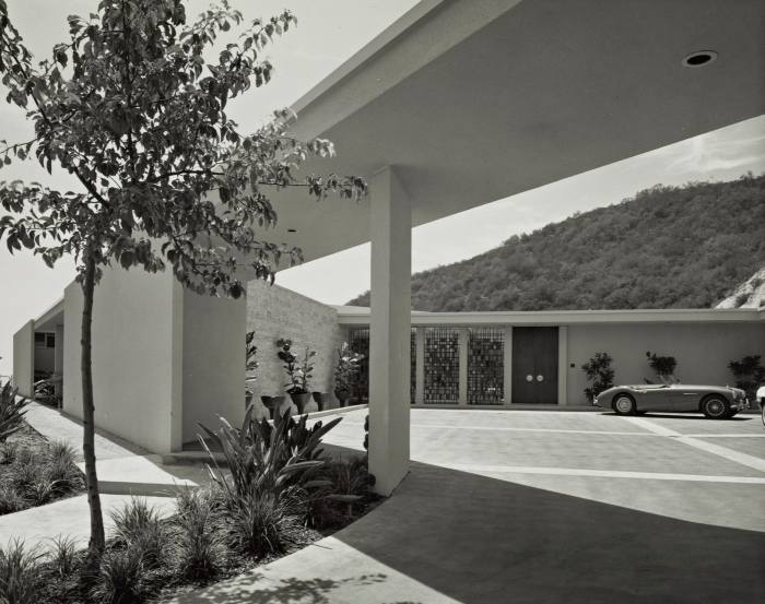 Una residencia del arquitecto Harold Levitt, 1959