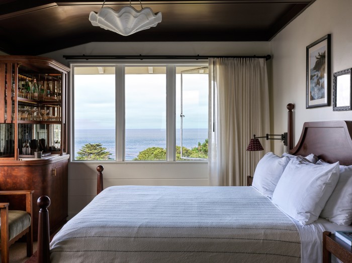 A Premier Ocean View King room at La Playa