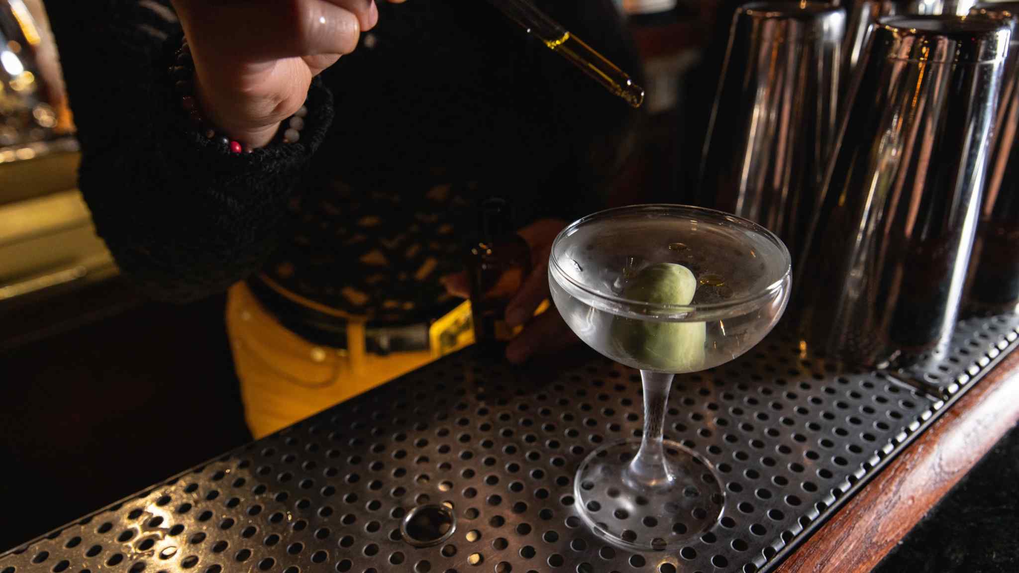 The slippery ascent of the olive-oil Martini