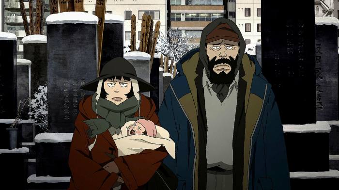 An anime take on the Nativity by the late Satoshi Kon, ‘Tokyo Godfathers’ is a ‘wildcard festive treat’