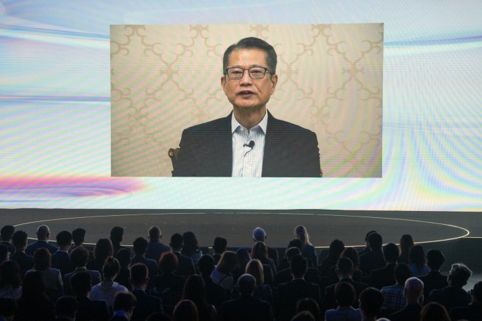 Hong Kong Finance Minister Paul Chan to speak video at FinTech Week