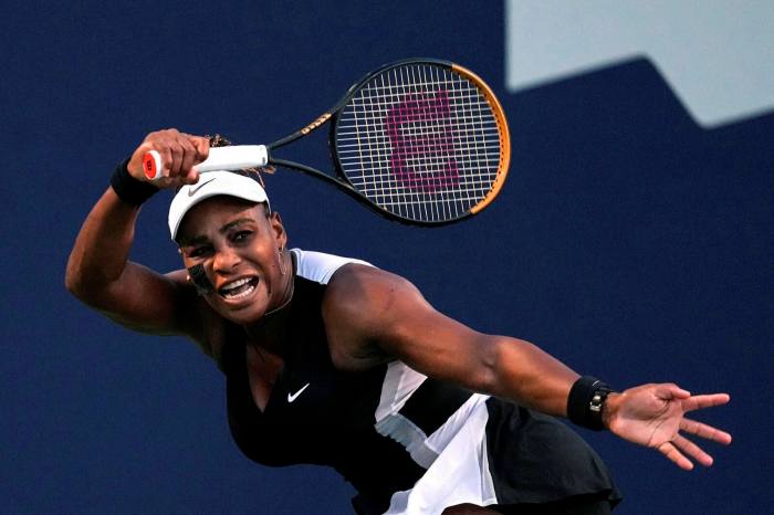Serena Williams bu haftaki Kanada Açık'ta iş başında