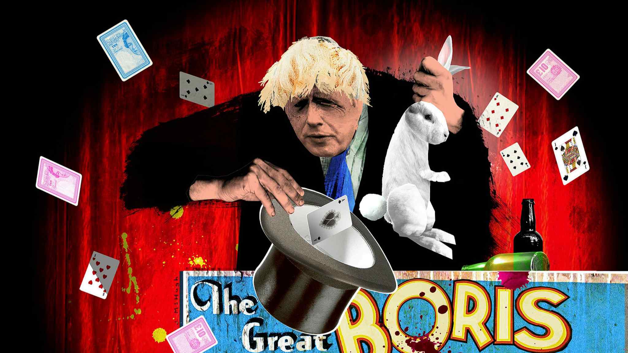 Boris Johnson’s conjuring tricks are losing their magic