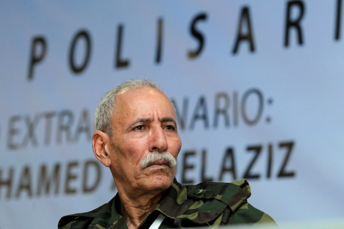 Brahim Ghali, secretary general of the Polisario Front