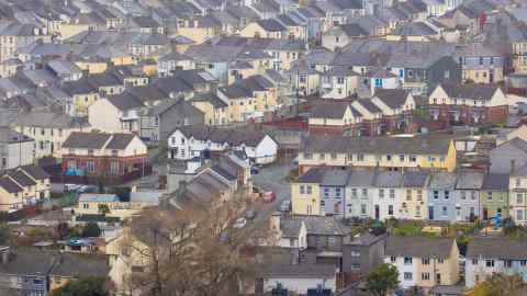 Terraced housing in Plymouth