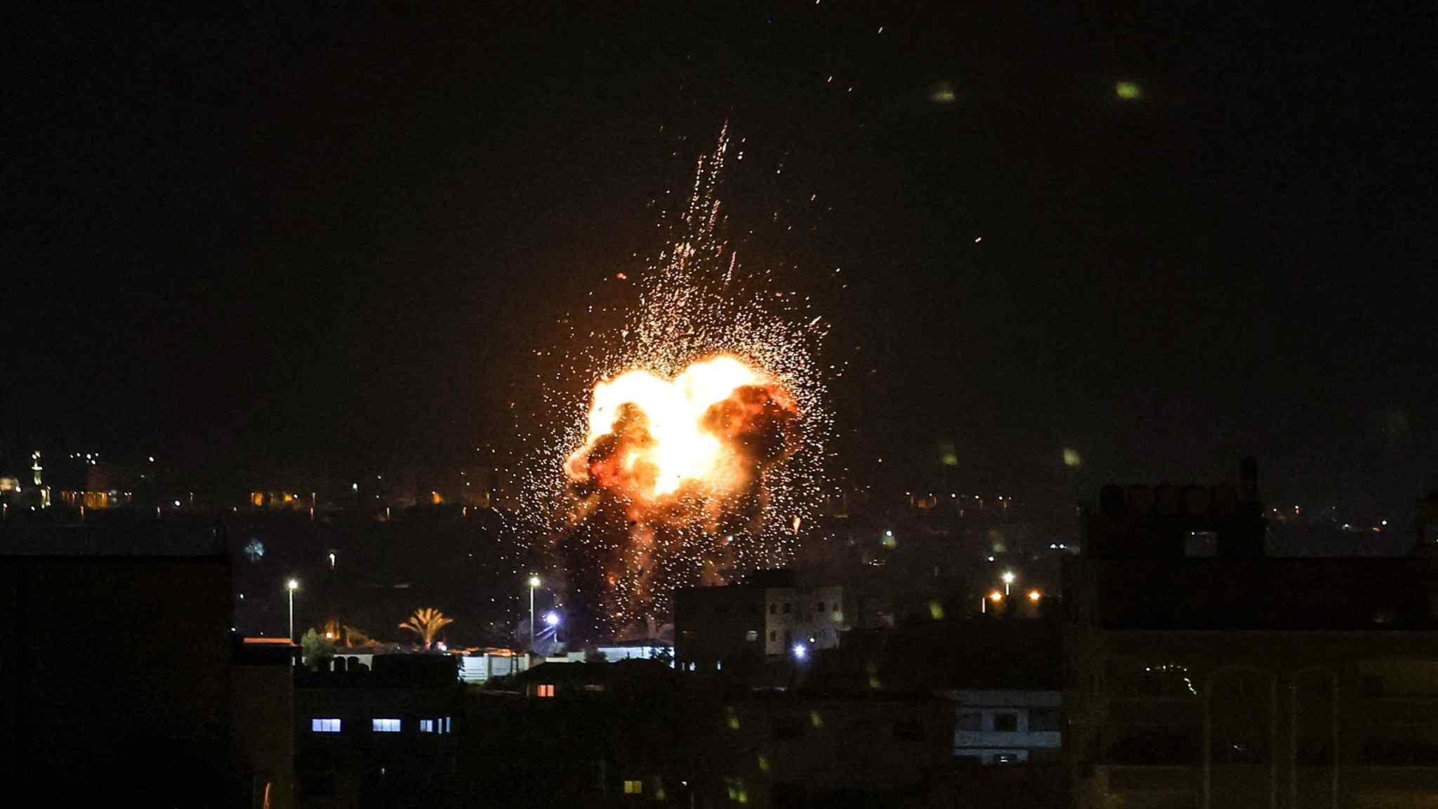 Israeli jets bomb Gaza as tensions escalate 