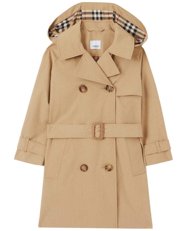 Burberry cotton trench coat, £600 