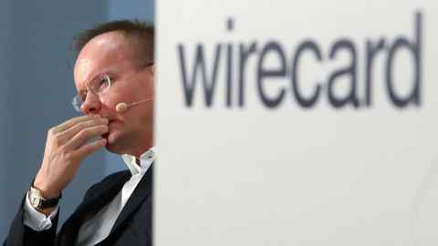 Markus Braun resigned as Wirecard’s chief executive on Friday