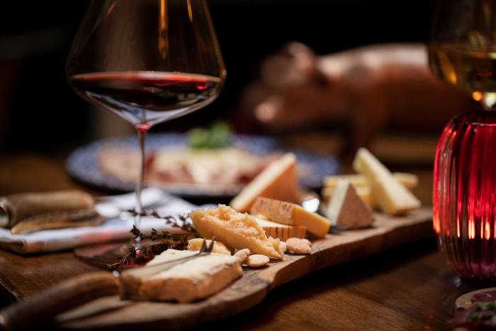 Aperitivo snacks can be ordered from Shoreditch’s Passione Vino alongside its artisan wines 