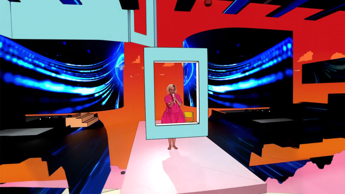 Katy Perry performing 'Daisies' on 'American Idol' in 2020