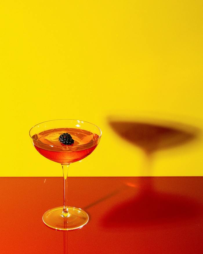 All abuzz: the Bumblebee takes the classic Bramble cocktail to a new level