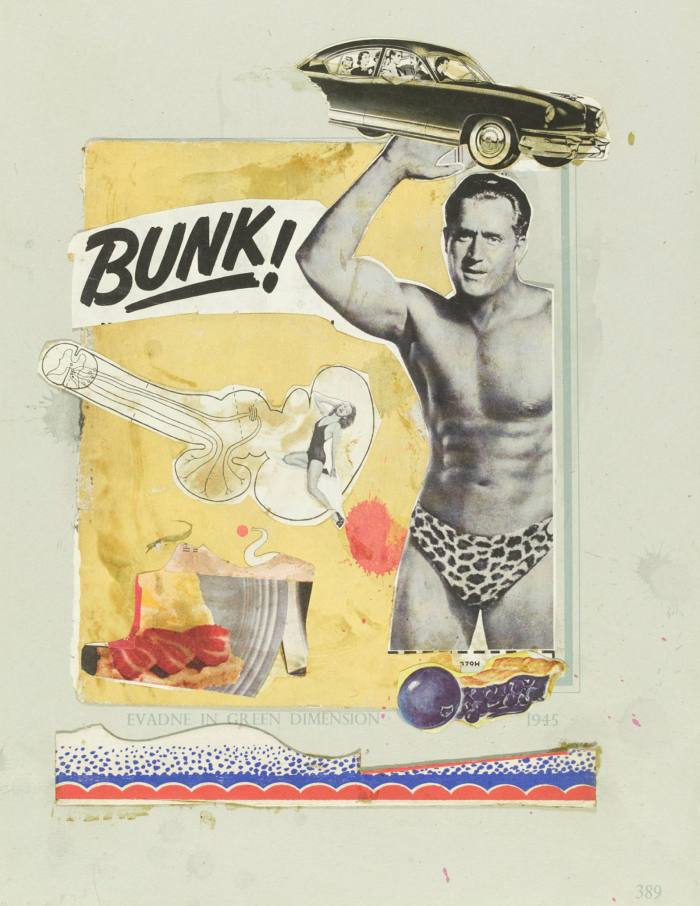 Eduardo Paolozzi's 'Bunk!'  (1952)
