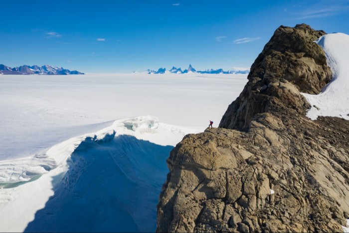 The camp is located in a part of Antarctica that was previously accessed almost exclusively by researchers and a few alpinists
