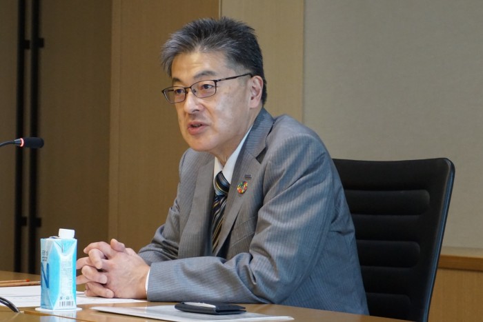 Panasonic President Yuki Kusumi