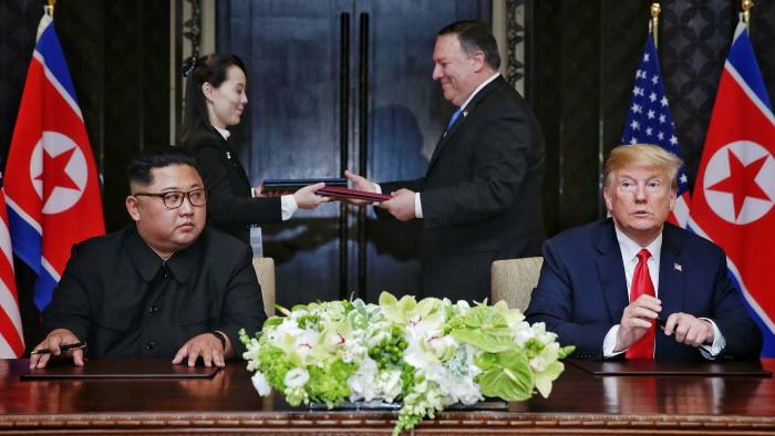 N Korea dismisses idea of new summit with Donald Trump | Financial Times